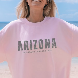 Arizona oversized sweatshirt, Arizona sweatshirt, Arizona , Trendy crewneck, Vintage, Arizona oversized shirt