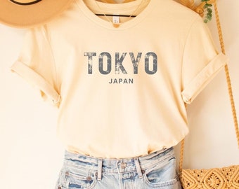 Tokyo Japan Graphic Tee, Cottagecore Shirt