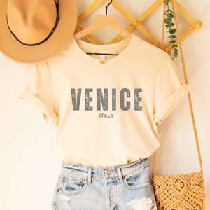 Venice t-shirt, State t-shirt, Aesthetic shirt, Venice shirt, Venice, Vintage t-shirt, Oversized shirt, Cotton t-shirt, Italy t-shirt, Italy