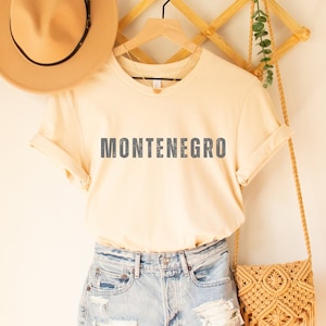 Montenegro t-shirt, State t-shirt, Aesthetic shirt, Montenegro shirt, Montenegro, Vintage t-shirt, Oversized shirt, Cotton t-shirt, Travel