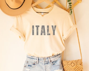 Italy T-shirt, Vintage Italia Travel Tee