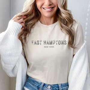 East Hampton t-shirt, State t-shirt, Aesthetic shirt, Hamptons shirt, Cottagecore shirt, East Hampton, Vintage t-shirt, Oversized shirt