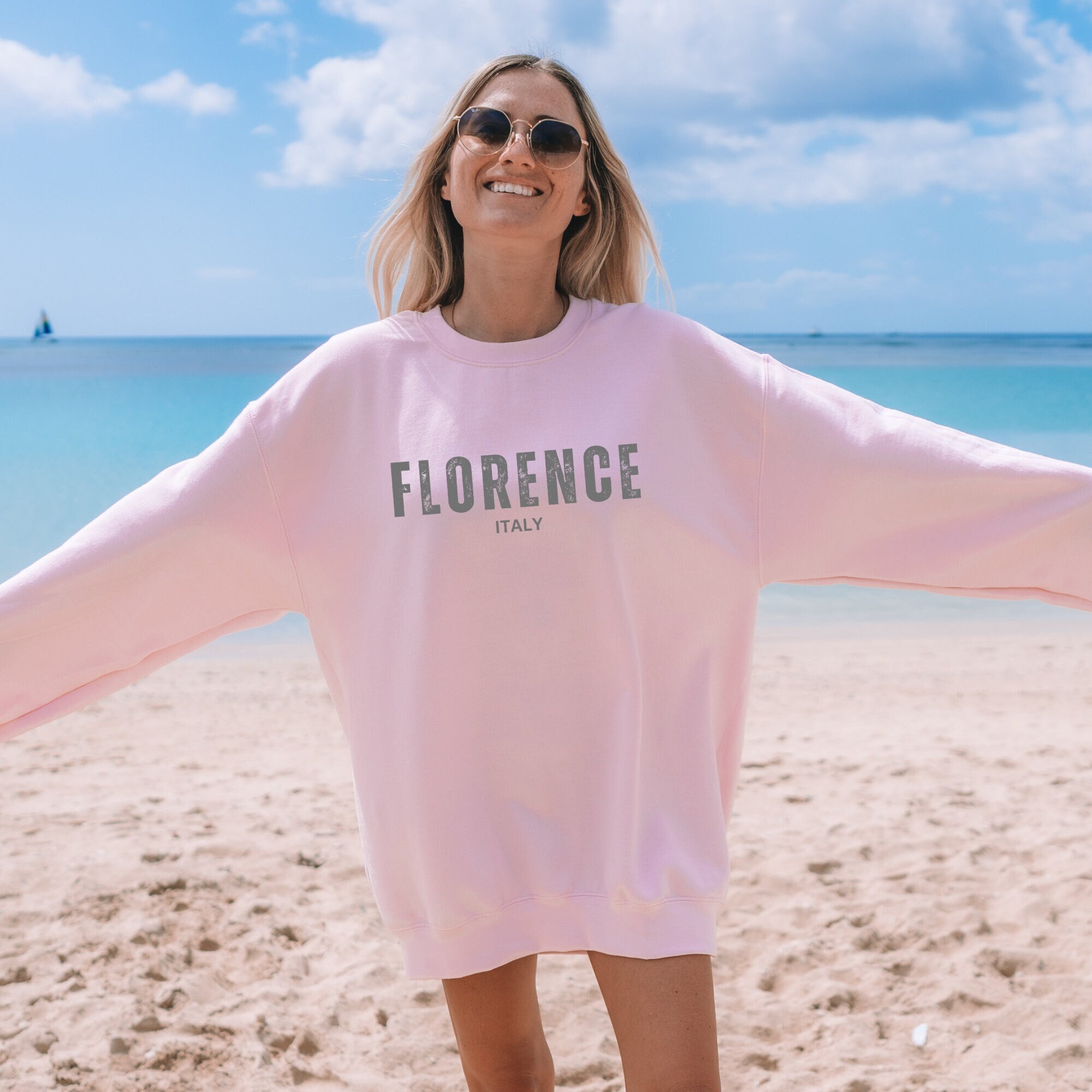 Florentine Lily Oversized Sweatshirt
