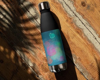 Edelstahl Wasserflasche Creative Bubbles