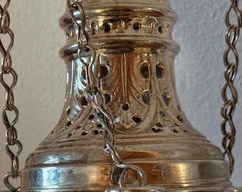 Religiöses Weihrauchfass aus Silber