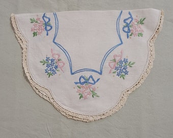 Vintage Embroidered Doiley