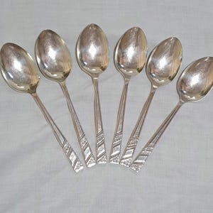 Vintage Cutlery Spoons x 6