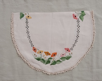 Vintage Embroidered Doiley