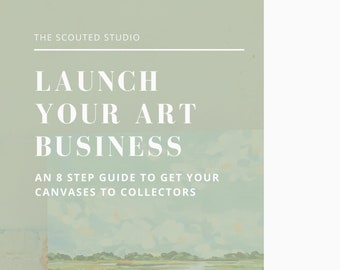 Launch Your Art Business Ebook | Art Business Ebook | Business Ebook | Art Business Planning | Business Worksheet | Business Printable