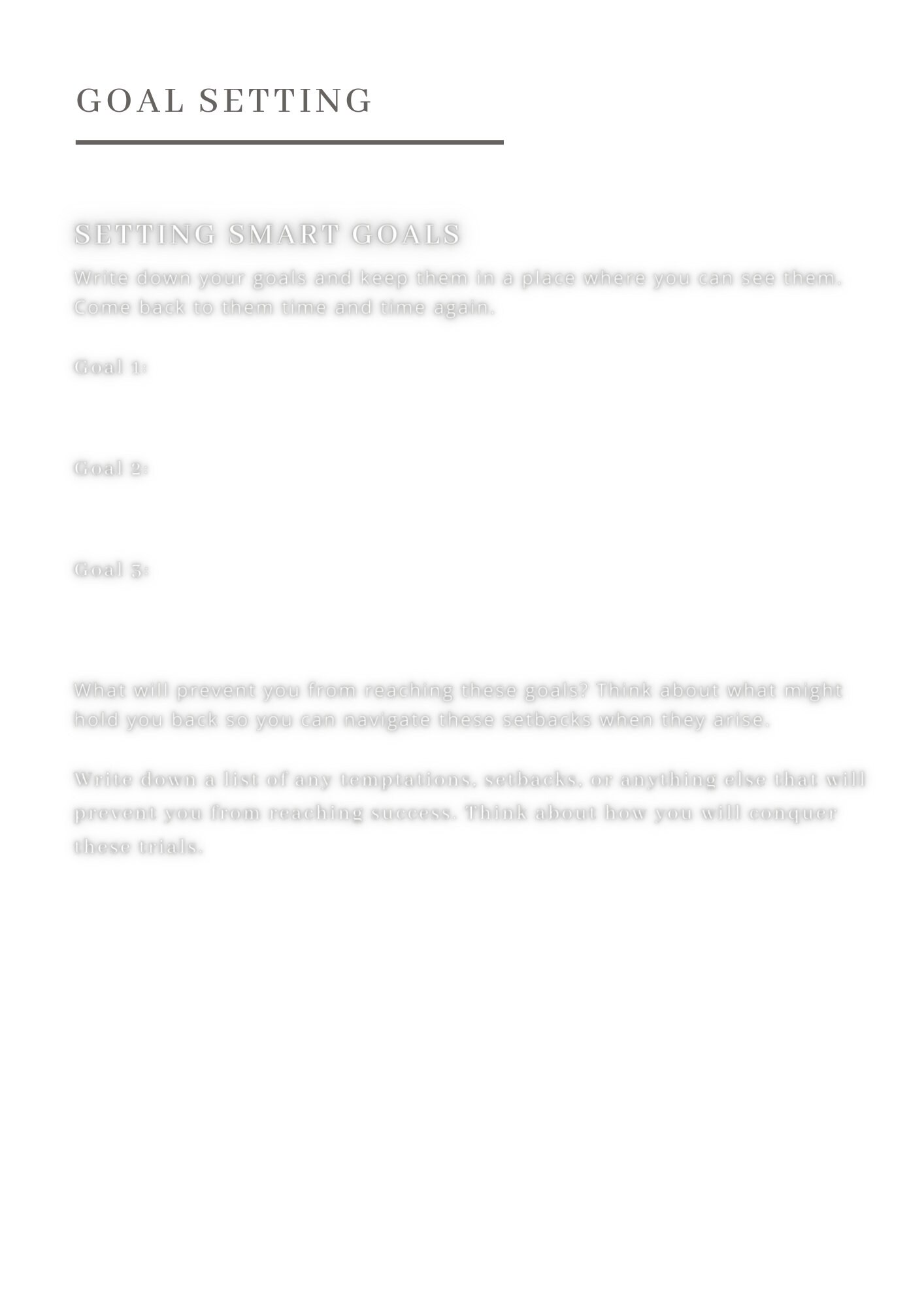 Goal Setting for Artists Goal Setting Guide Business Etsy