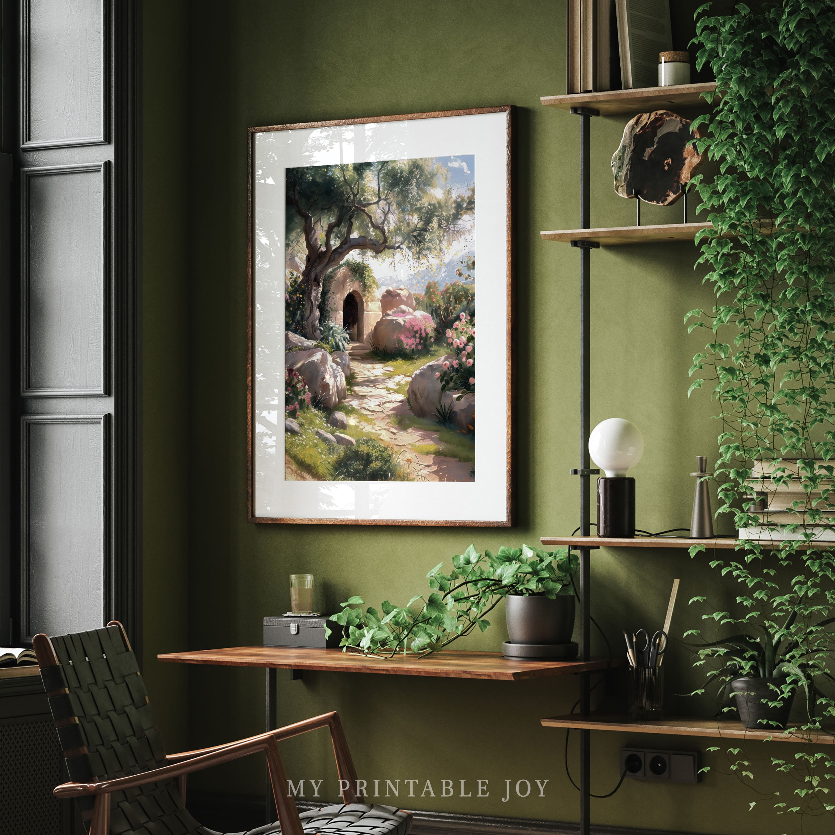 Jesus Christ Empty Tomb | Christian Art | He is Risen | Printable for ...