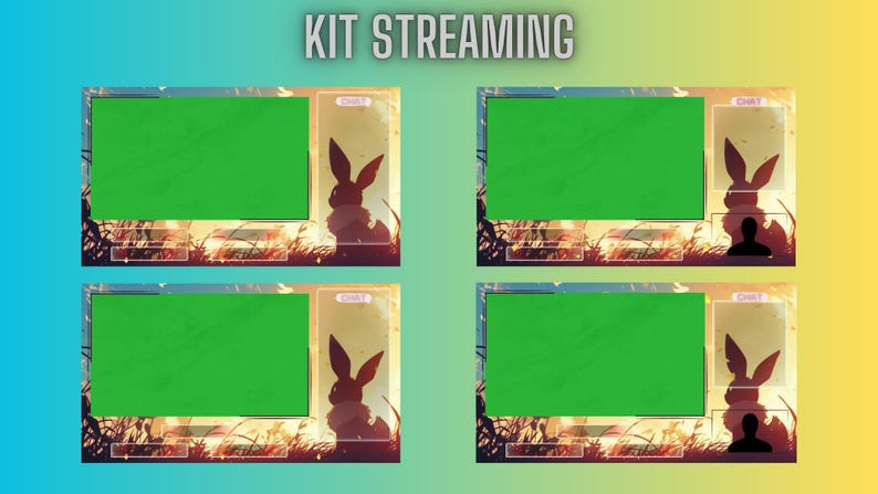 Streamer Kit Free Animated Stream Pack | Twitch Streamers Kit | Eevee | Pokemon | Twitch ...