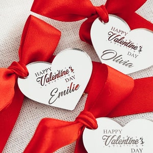 Etiqueta de espejo de acrílico plateado, etiqueta con nombre para boda, etiqueta de agradecimiento, etiqueta para guardar la fecha, etiqueta para el día de San Valentín, ficha de recepción, etiqueta de lujo, dije para pastel