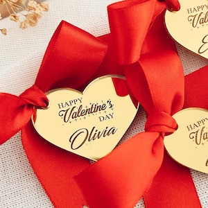 Etiqueta de espejo de acrílico dorado, etiqueta con nombre para boda, etiqueta de agradecimiento, etiqueta para guardar la fecha, etiqueta para el día de San Valentín, ficha de recepción, etiqueta de lujo, dije para pastel