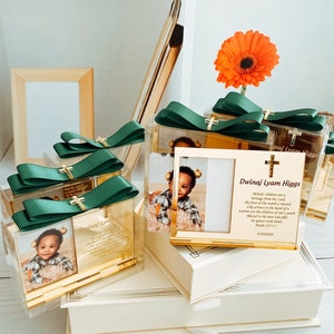 Baptism Frame Favors, Christening Favors, First Holy Communion Favors, Favors for Guest