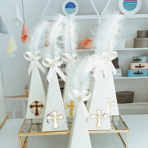 Cadeaux de baptême - Bonbonnières de baptême - Cadeaux de baptême - Cadeaux de baptême - Cadeaux de communion - Boîtes de bonbons personnalisées