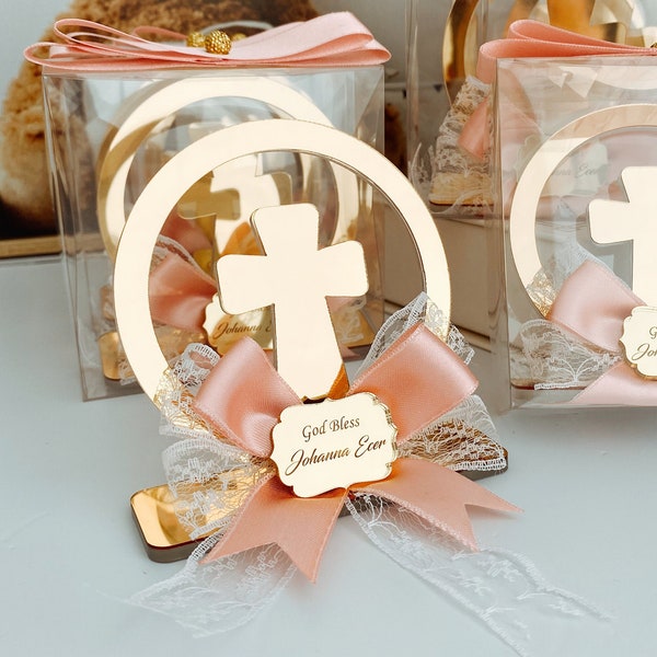 Cross Baptism Favors, Baptism Favors Girl, Baptism Souvenir, Christening Favors, First Communion Favors, Baptism Favors For Guests