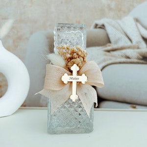 Holy Water Bottle, Baptism Favors, Christening Favors, Agua Bendita, Holy Water Bottle for Baptism, First Communion Favor, Holy Water Favors