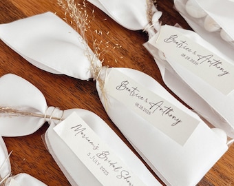 Personalized Almond Candy Favors, Wedding Engagement Gifts
