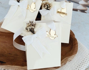 Personalized Baptism Favor Bag, First Communion Gift Bag, Christening Gift  Bag, Mini Gift Bag, Baptism Gift bag, Baptism Favor Box