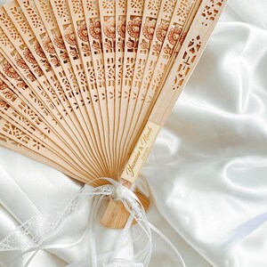Bulk Personalized Hand Fan Wedding Favors For Guests, Wooden Fans, Custom Hand Fan, Wedding Favors, Gifts For Her, Bridesmaid Gifts