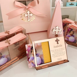 Baptism Favors, Christening Favors, First Holy Communion, Baptism Favor Girl, Baptism Gift Set, Candy Box & Gift Bag, Mi Bautizo, Taufe