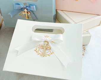 Personalized Baptism Favor Bag, Christening Gift Bag