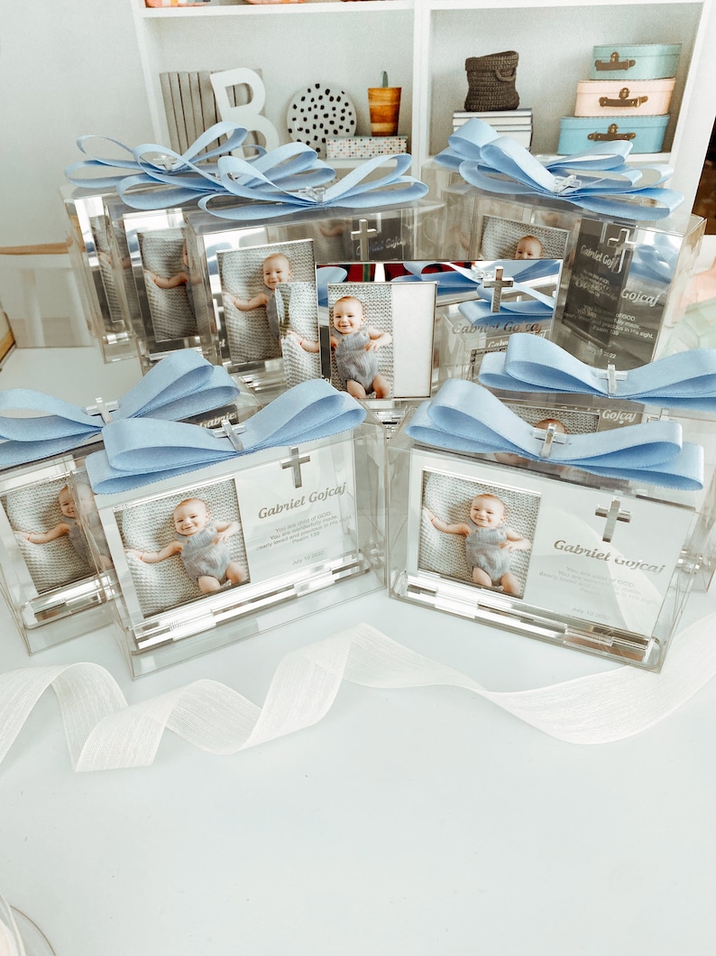 Baptism Favor Photo Frame First Holy Communion Favors Etsy