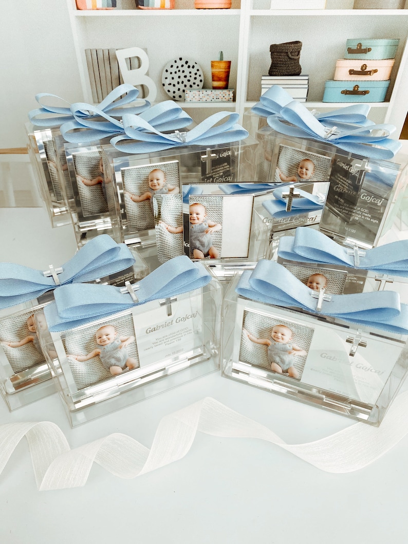 Baptism Favor Photo Frame First Holy Communion Favors Etsy