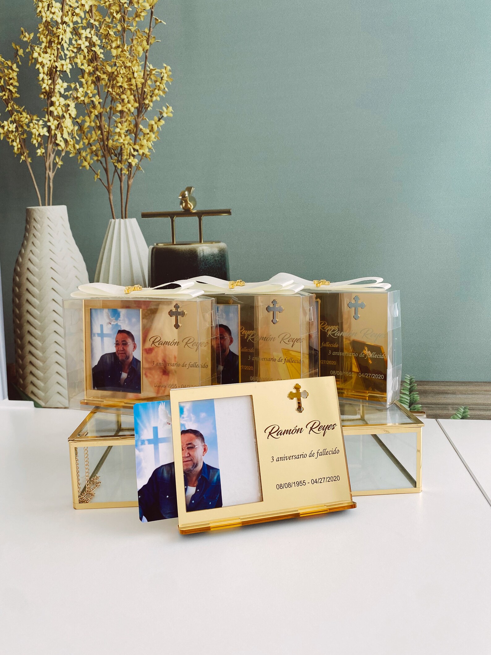Memorial Gifts With Photo for Funerals R.I.P. Funeral Favor Etsy
