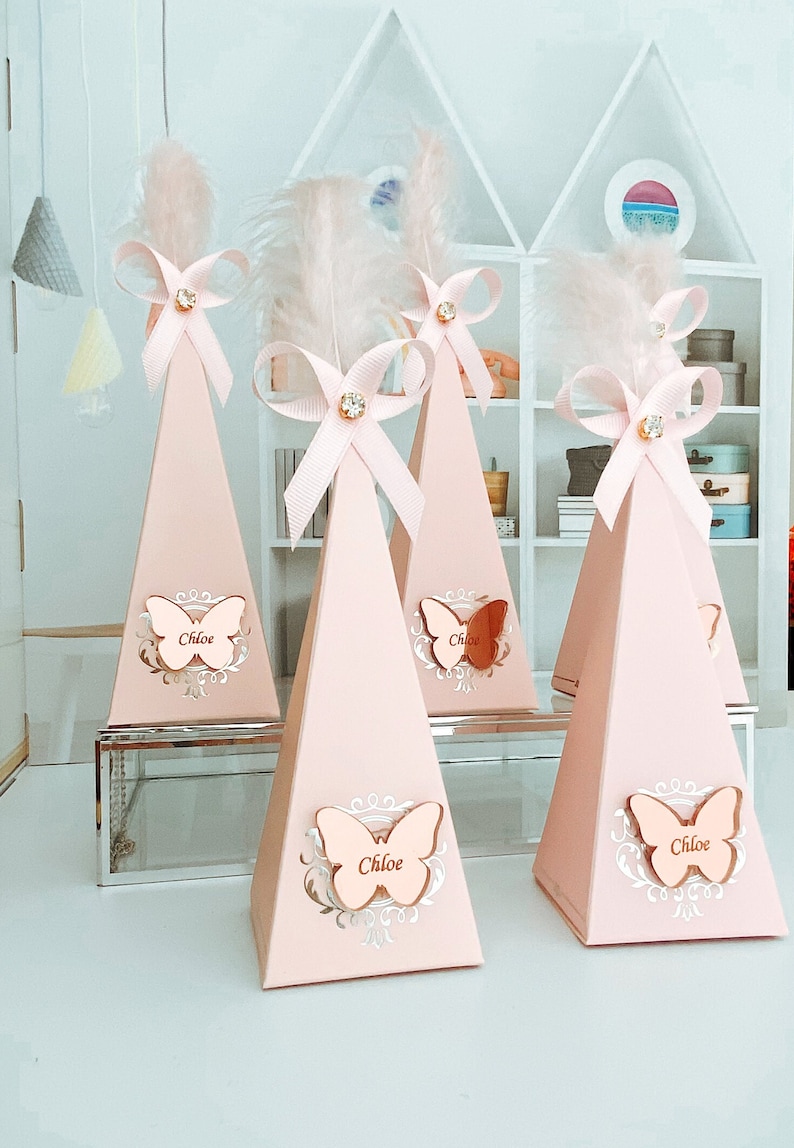 Butterfly Favors Butterfly Candy Boxes Butterfly Party Etsy