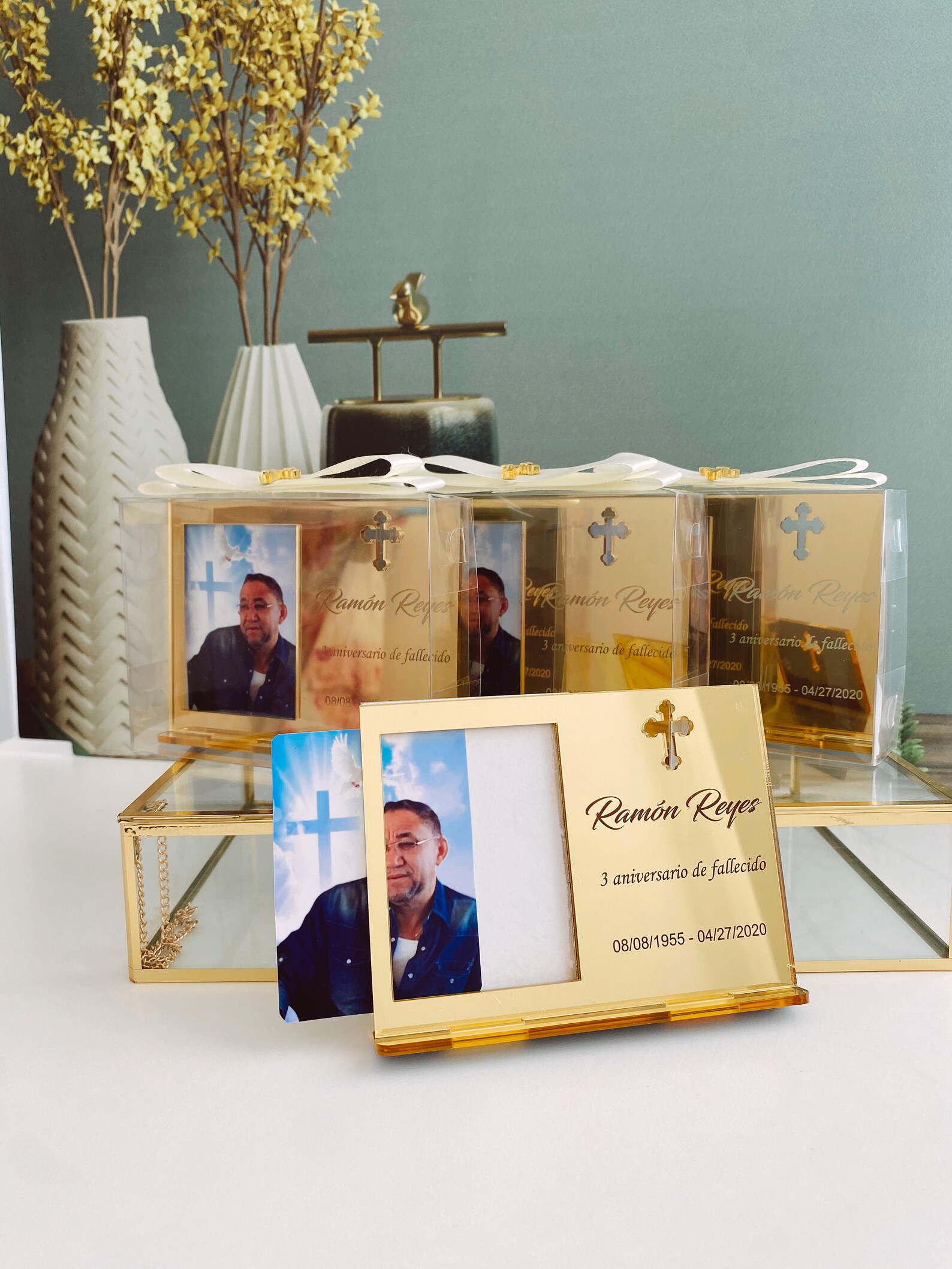 Memorial Gifts With Photo for Funerals R.I.P. Funeral Favor Etsy