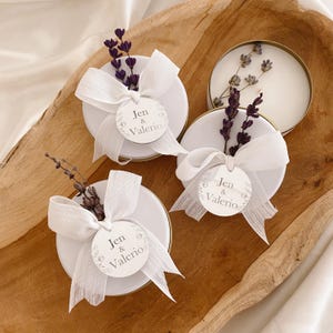 Bomboniere per gli ospiti, bomboniere personalizzate con candele di ringraziamento, bomboniere di fidanzamento personalizzate, damigelle d&#39;onore, candele all&#39;ingrosso, scatola di candele dorate