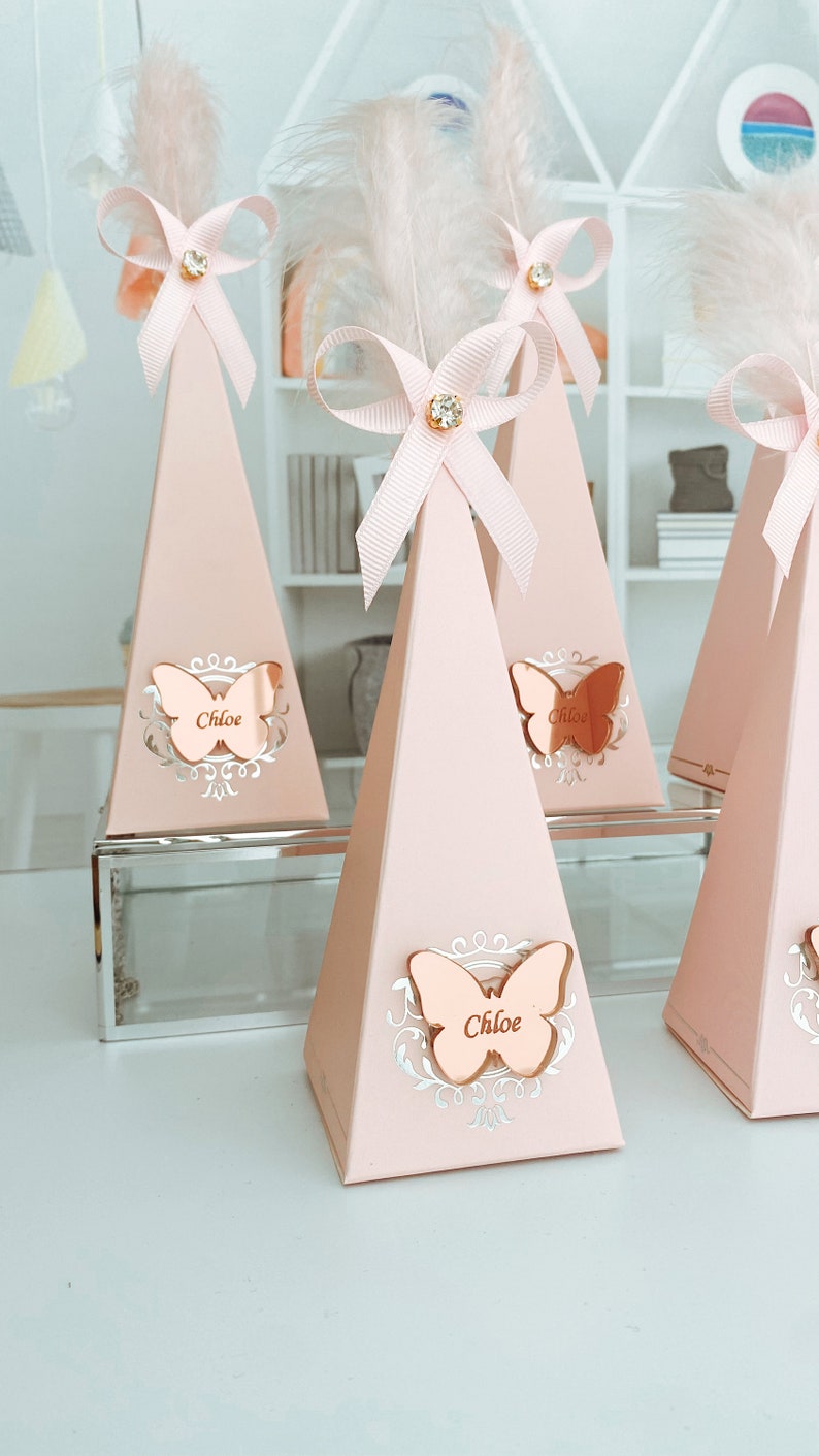 Butterfly Favors Butterfly Candy Boxes Butterfly Party Etsy