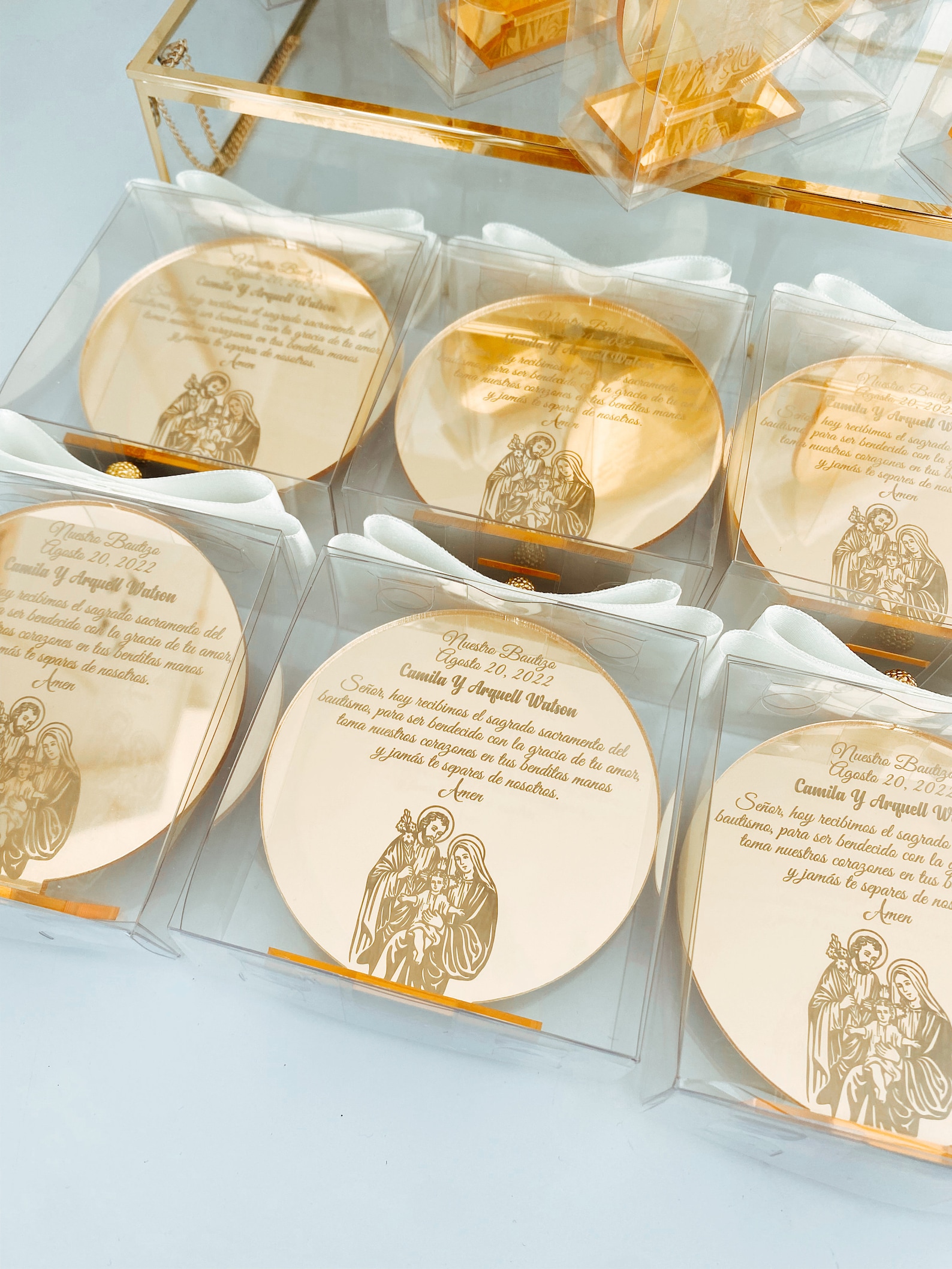 Christening Favors - Baptism Favors for Boys - First Holy Communion ...