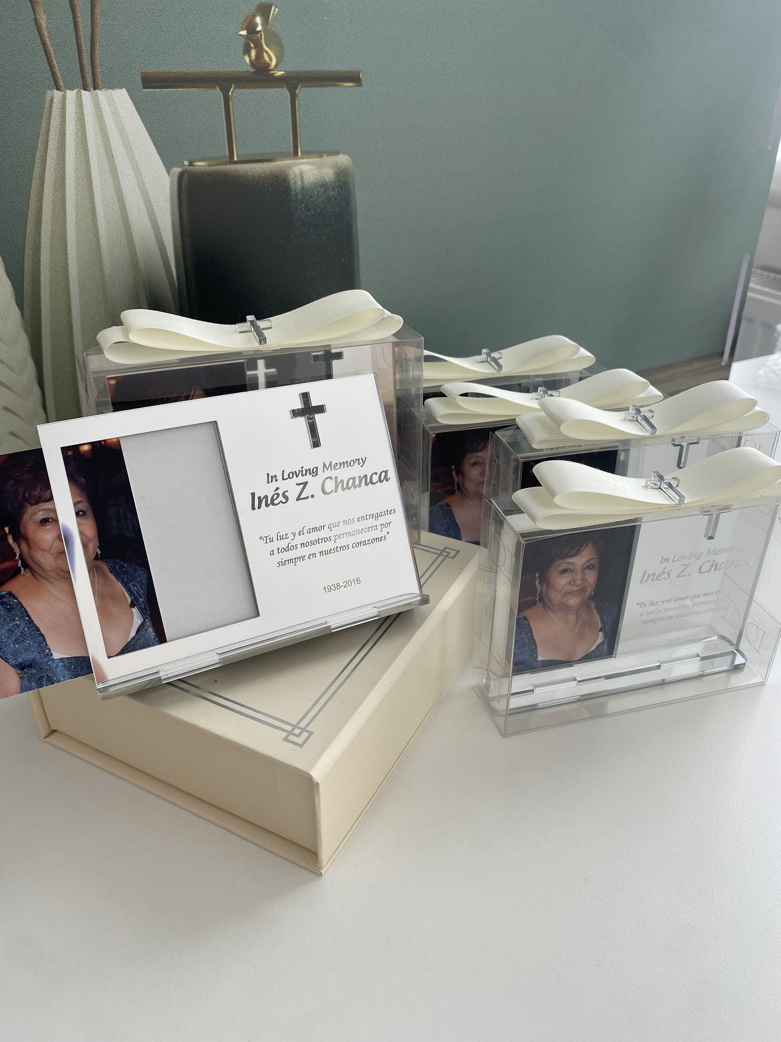 Memorial Gifts With Photo for Funerals R.I.P. Funeral Favor Etsy