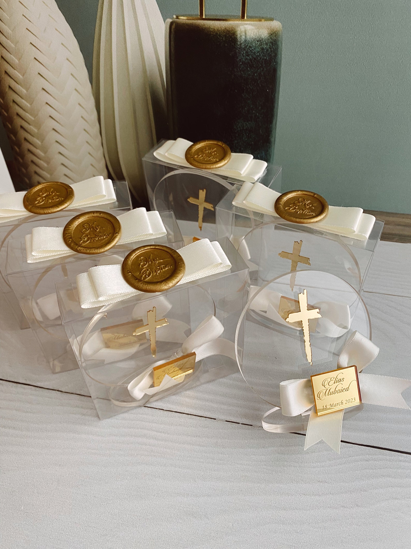 Baptism Favors Boy, Christening Favors, First Holy Communion Favors ...