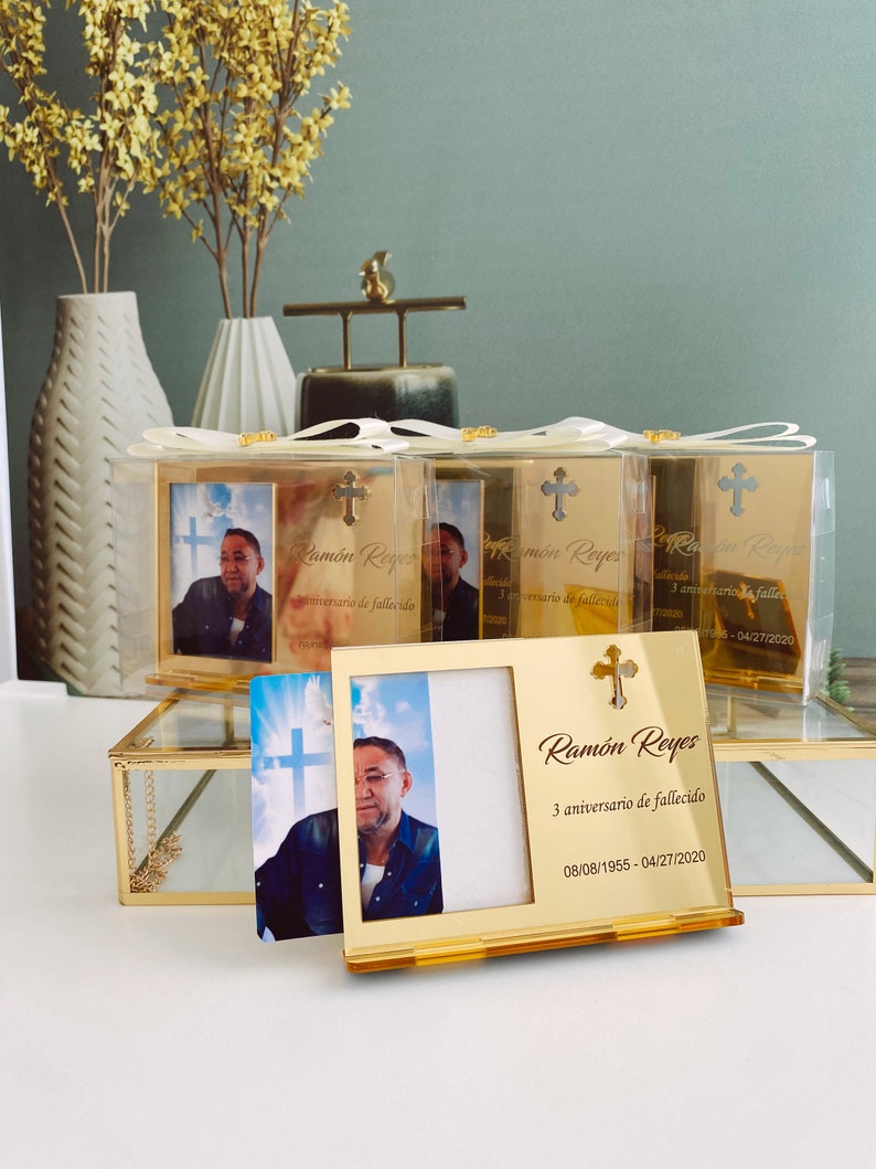 Memorial Gifts With Photo for Funerals R.I.P. Funeral Favor Etsy