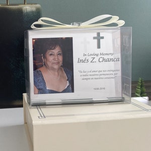 Memorial Gifts With Photo for Funerals, R.I.P., Funeral Favor, Memorial ...
