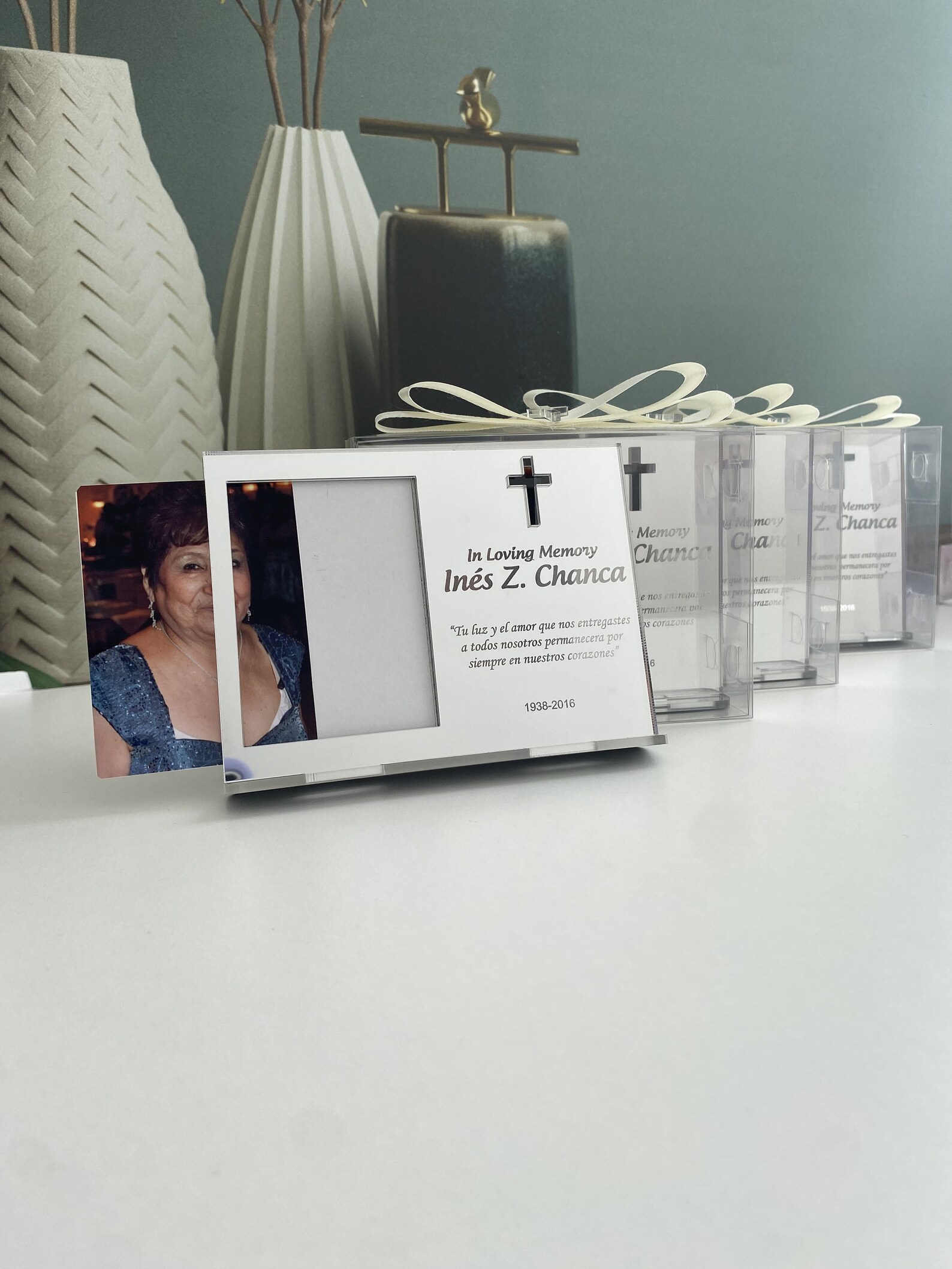 Memorial Gifts With Photo for Funerals R.I.P. Funeral Favor Etsy