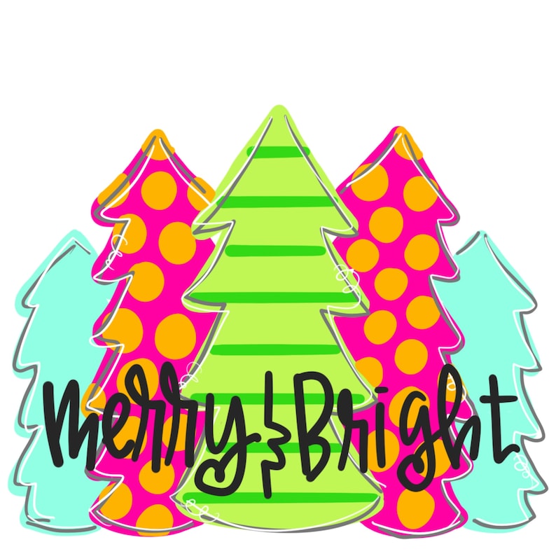 template-christmas-tree-template-christmas-door-hanger-etsy