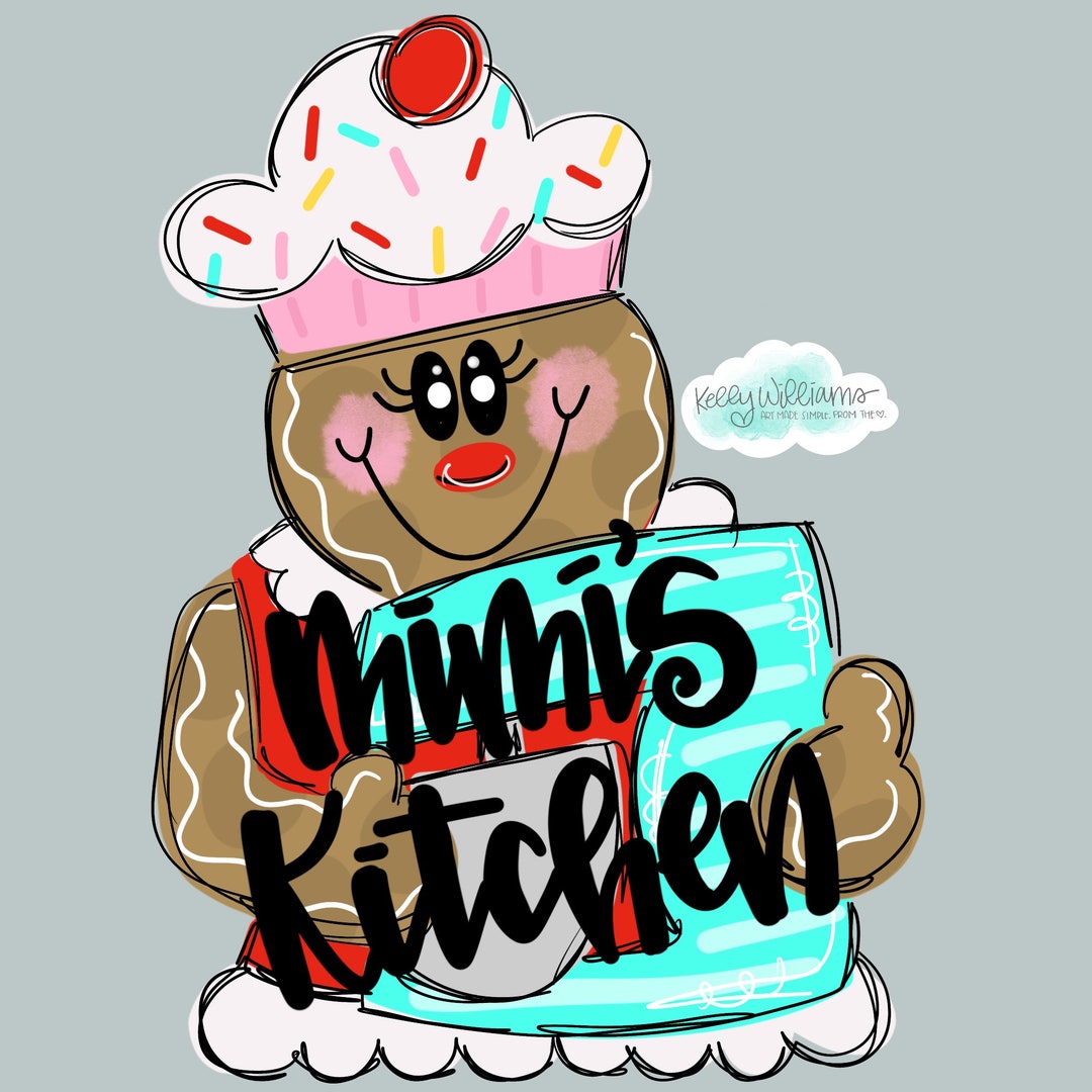 TEMPLATE : Gingerbread Door Hanger Gingerbread Template - Etsy