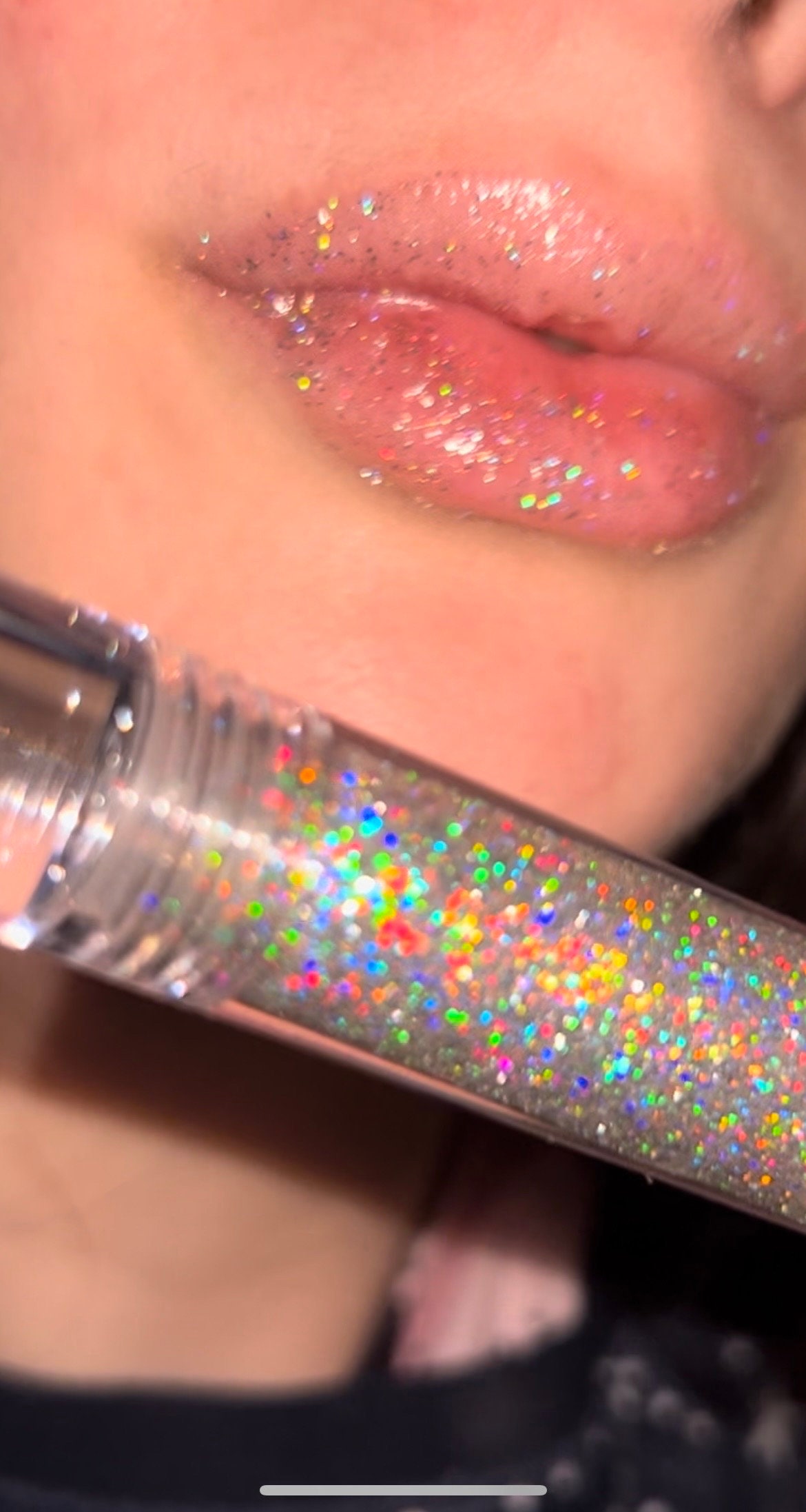 DAYDREAMER Liquid Lip Glaze - Holographic Glitter Lip Gloss- Vegan  Friendly, Cruelty Free Lip