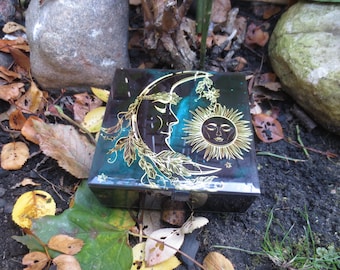 A special glass box for storing personal amulets or other expensive items.