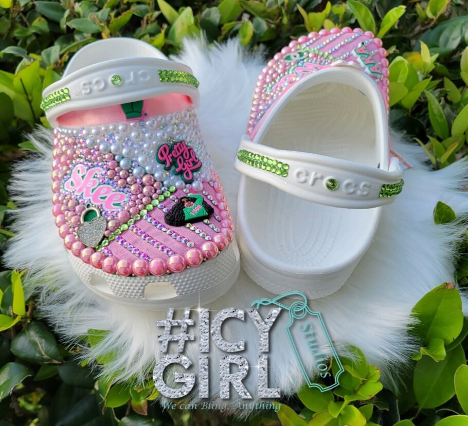 Custom Bling Greek Crocs Weddings Birthdays Special - Etsy