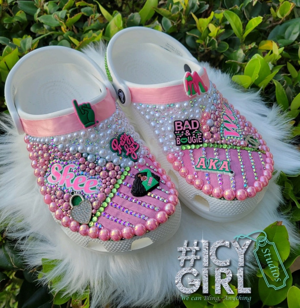 Custom Bling Greek Crocs Weddings Birthdays Special - Etsy