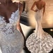 Boho Mermaid Bridal Dress, Spaghetti Straps Backless Lace Bridal Gowns, Vestido De Noiva