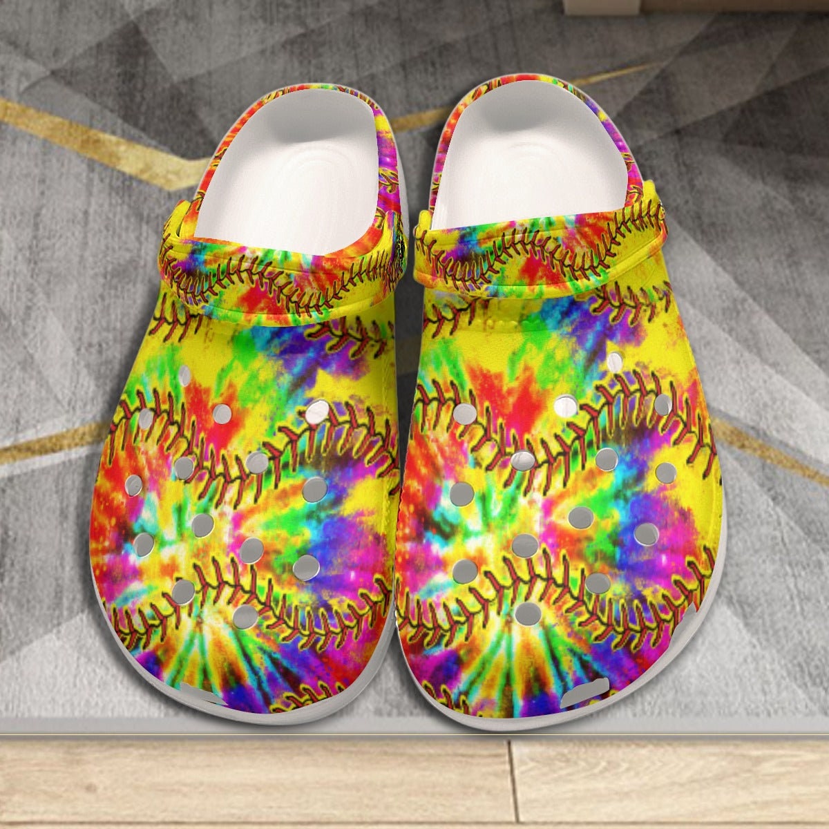Tie dye sales softball cleats
