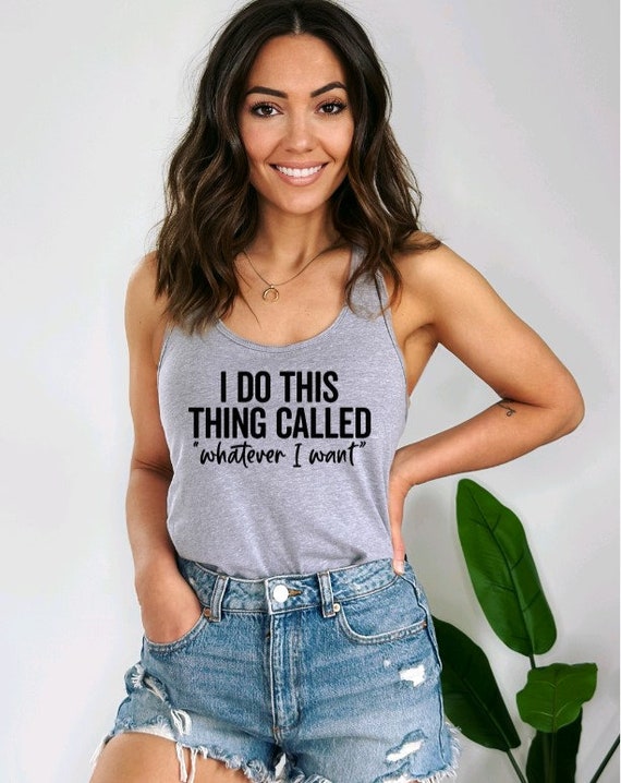 I Do This Thing, Tank Tops for Women, Funny Shirt, Sassy Tank, Gym