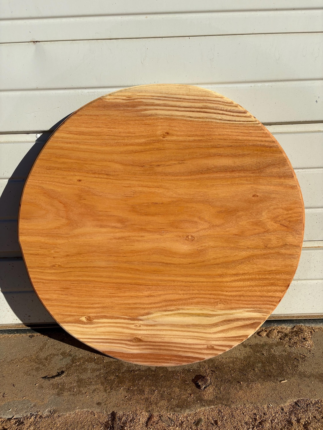 Pure Round Solid Circle Round Real Complete Full 100% Wood - Etsy